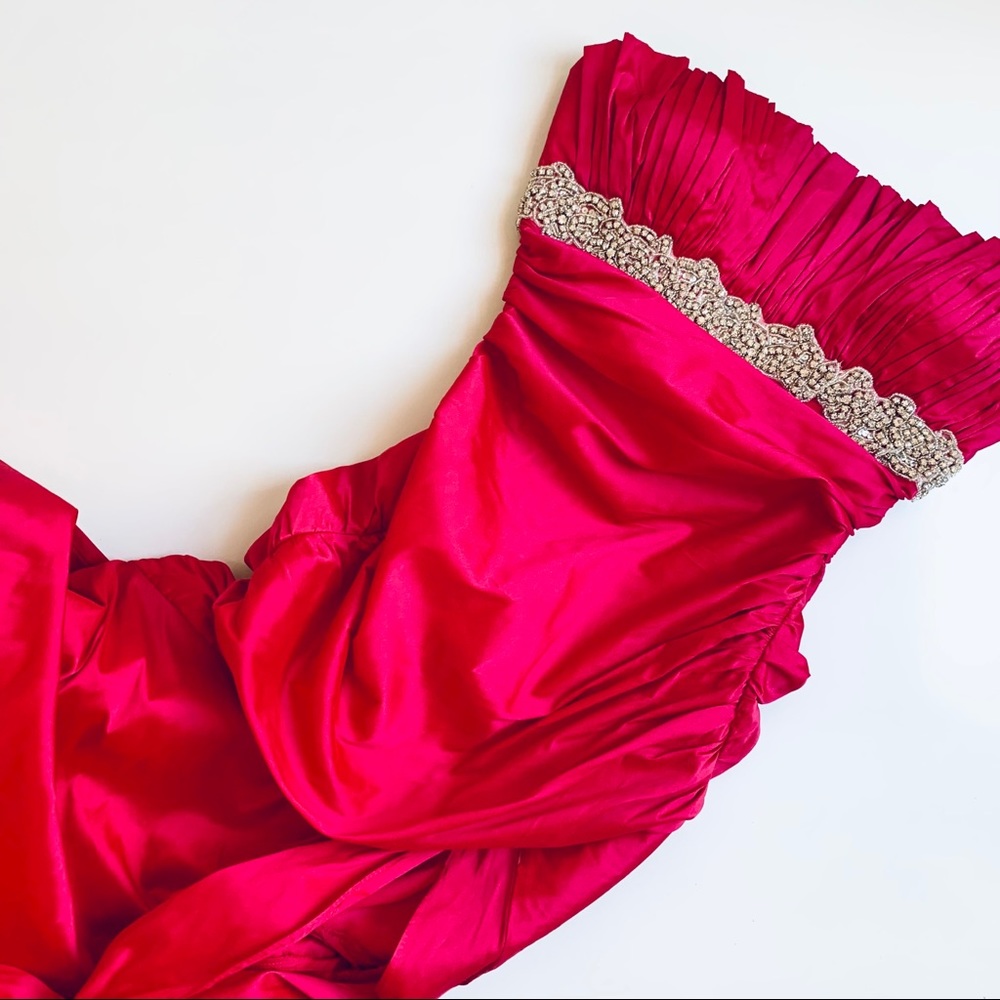 Cache Gown Bright Pink